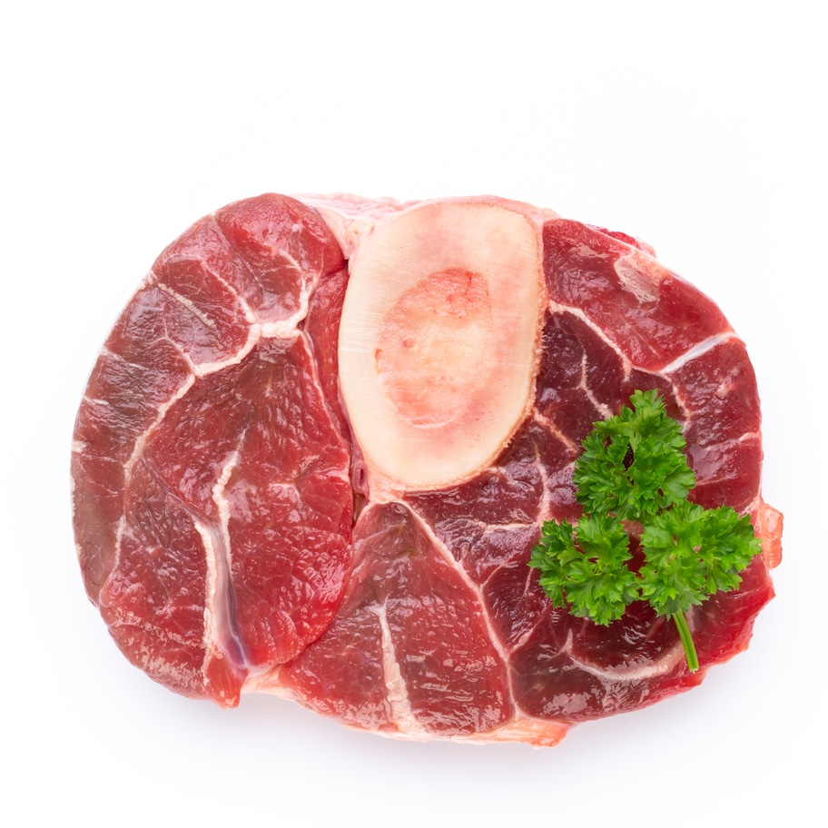 Fresh raw beef steak