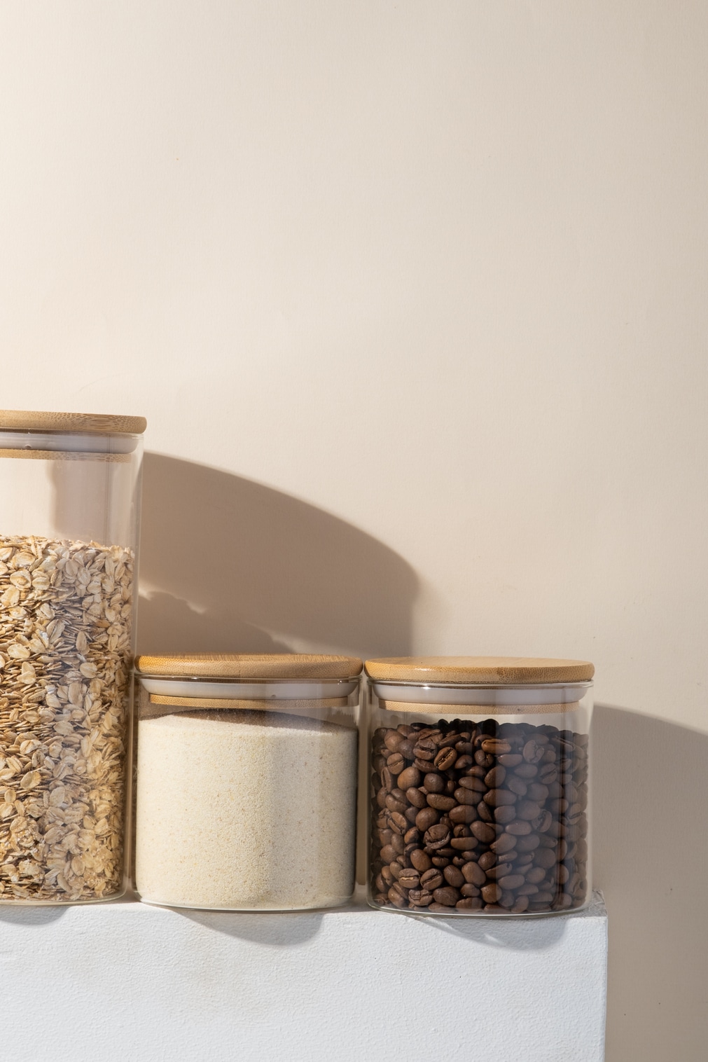 Glass cans To Store Dried Food