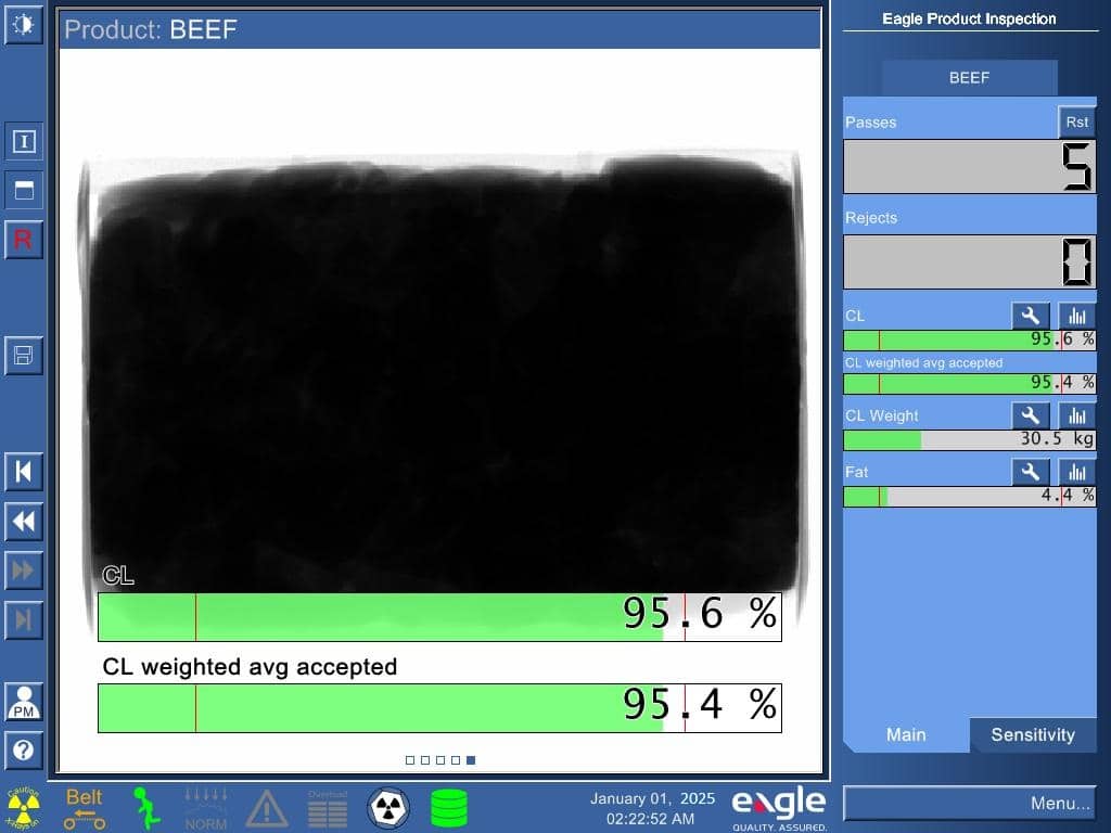 X-Ray Meat Fat Analysis & Chemical Lean Meat Measurement